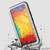 For Samsung Galaxy A42 LOVE MEI Metal Shockproof Waterproof Dustproof Protective Case with Glass(White)