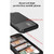 For iPhone 12 LOVE MEI Metal Shockproof Life Waterproof Dustproof Protective Case(Black)