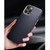 For iPhone XS Max Carbon Fiber Leather Texture Kevlar Anti-fall Phone Protective Case(Grey)