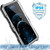 For iPhone 12 / 12 Pro Aluminum Alloy + Silicone Anti-dust Full Body Protection with Holder(Silver)