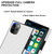 For iPhone 11 Pro Max Elegant Rhombic Pattern Microfiber Leather +TPU Shockproof Case with Crossbody Strap Chain (White)