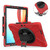 For Microsoft Surface Pro X / Pro X 2021 Shockproof Colorful Silicone + PC Protective Case with Holder & Hand Strap & Shoulder Strap & Pen Slot(Red)