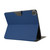 For iPad Pro 12.9 2022 / 2021 Electric Pressed Texture Horizontal Flip Leather Tablet Case with Holder & Pen Slot(Navy Blue)