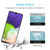 For Samsung Galaxy A22 4G 50 PCS 0.26mm 9H 2.5D Tempered Glass Film