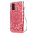 For Galaxy A71 Sun Print Horizontal Flip Protective Case with Holder & Card Slots & Wallet(Pink)