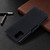 For Galaxy A71 Litchi Texture Pure Color Horizontal Flip PU Leather Case with Holder & Card Slots & Wallet & Lanyard(Black)