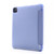 For iPad Pro 11 2022 / 2021 Multi-folding Horizontal Flip PU Leather + Shockproof Airbag TPU Tablet Case with Holder & Pen Slot & Wake-up / Sleep Function(Purple)
