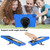 For Lenovo Tab P11 TB-J606F / XiaoXin Pad 11 Spider King EVA Protective Case with Adjustable Shoulder Strap & Holder(Blue)