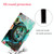 For Galaxy S20 3D Colored Drawing Horizontal Flip PU Leather Case with Holder & Card Slots & Wallet(Green Eyes)