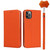 For iPhone 11 Pro Max Litchi Genuine Leather Phone Case (Orange)