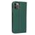 For iPhone 11 Pro Max Litchi Genuine Leather Phone Case (Green)