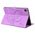 For Huawei MediaPad M5 Lite 8 / Honor Tab 5 Love Butterfly Pattern Horizontal Flip Leather Case with Holder(Purple)