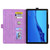 For Huawei MediaPad M5 Lite 8 / Honor Tab 5 Love Butterfly Pattern Horizontal Flip Leather Case with Holder(Purple)