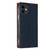 For iPhone 12 mini Litchi Genuine Leather Phone Case (Dark Blue)