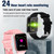 F15 Pro 1.69 inch TFT Screen IP67 Waterproof Smart Watch, Support Body Temperature Monitoring / Sleep Monitoring / Heart Rate Monitoring / Incoming Call Reminder(Black)