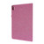 For Huawei MatePad Pro 12.6 2021 Horizontal Flip TPU + Fabric PU Leather Protective Case with Name Card Clip(Rose Red)