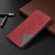 For Galaxy S20 Ultra Rhombus Texture Horizontal Flip Magnetic Leather Case with Holder & Card Slots(Red)