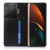For Samsung Galaxy Z Fold2 5G 2 In 1 Crazy Horse Texture Split Horizontal Flip Leather Case with Holder & Card Slot(Black)