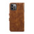 For iPhone 13 Calf Texture Buckle Horizontal Flip Leather Case with Holder & Card Slots & Wallet(Brown)