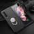For Samsung Galaxy Z Fold3 5G GKK Foldable Shockproof PC Case with Ring Holder(Black)