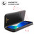 For iPhone 13 mini Genuine Leather Horizontal Flip Leather Case with Holder & Card Slots & Wallet (Black)