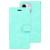 For iPhone 13 mini GOOSPERY MANSOOR Crazy Horse Texture Horizontal Flip Leather Case with Holder & Card Slots & Wallet (Mint Green)