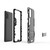 For Galaxy S20+ Shockproof PC + TPU Protective Case with Invisible Holder(Black)