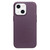 For iPhone 13 mini QIALINO Nappa Cowhide MagSafe Magnetic Protective Case (Purple Crystal)
