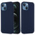 For iPhone 13 mini Shockproof Silicone Magnetic Magsafe Case (Navy Blue)