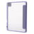 For iPad Pro 11 2022 / 2021 / 2020 / 2018 Deformation Transparent Acrylic Horizontal Flip PU Leather Tablet Case with Multi-folding Holder & Sleep / Wake-up Function & Pen Slot(Lavender Grey)