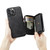 For iPhone 13 mini JEEHOOD Magnetic Zipper Horizontal Flip Leather Case with Holder & Card Slot & Wallet (Black)