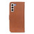For Samsung Galaxy S22+ 5G KHAZNEH Cowhide Texture Horizontal Flip Leather Case with Holder & Card Slots & Wallet(Brown)