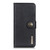 For Samsung Galaxy S22+ 5G KHAZNEH Cowhide Texture Horizontal Flip Leather Case with Holder & Card Slots & Wallet(Black)