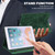 For Lenovo Tab P11 2020 11 inch TB-J606F / TB-J606X Embossed Butterfly Pattern Horizontal Flip Leather Tablet Case(Green)