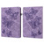 For Lenovo Tab M10 TB-X505L / TB-X505F / TB-X605L / TB-X605F & P10 TB-X705F / TB-X705L Embossed Butterfly Pattern Horizontal Flip Leather Tablet Case(Purple)