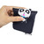 For Galaxy A70 3D Cartoon Pattern Shockproof TPU Protective Case(Blue Bow Panda)