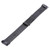 For Fitbit Charge 5 One-bead Steel Strap Watch Band(Black)