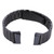 For Fitbit Charge 5 One-bead Steel Strap Watch Band(Black)