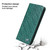 For iPhone X / XS Crocodile Texture PC + TPU Horizontal Flip Leather Case with Holder & Card Slots & Wallet(Green)