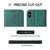 For iPhone XS Max Crocodile Texture PC + TPU Horizontal Flip Leather Case with Holder & Card Slots & Wallet(Green)