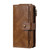 For iPhone 11 Pro Max Retro Multifunctional Horizontal Flip PU Leather Case with Card Slot & Holder & Wallet & Photo Frame(Brown)