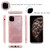 For iPhone 11 Pro Max Retro Multifunctional Horizontal Flip PU Leather Case with Card Slot & Holder & Wallet & Photo Frame(Rose Gold)
