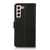 For Samsung Galaxy S22+ 5G KHAZNEH Side-Magnetic Litchi Genuine Leather RFID Phone Case(Black)