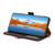 For Samsung Galaxy S22 Ultra 5G KHAZNEH Side-Magnetic Litchi Genuine Leather RFID Phone Case(Brown)
