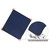 For KOBO Libra2 2021 Multi-folding Leather Tablet Case(Dark Blue)