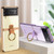 For Samsung Galaxy Z Flip3 5G GKK Phantom Electroplating Phone Case with Ring(Purple)