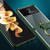 For Samsung Galaxy Z Flip3 5G GKK Phantom Electroplating Phone Case with Ring(Purple)