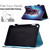 For Amazon Kindle Fire HD 8 2020 Sewing Pen Slot Leather Tablet Case(Bow Tie Cat)