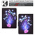 For Amazon Kindle Paperwhite 4 / 3 / 2 / 1 Electric Pressed TPU Leather Tablet Case(Butterfly)