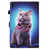 For Huawei MatePad T 10s Sewing Pen Slot Leather Tablet Case(Bow Tie Cat) For Huawei MatePad T 10s Sewing Pen Slot Leather Tablet Case(Bow Tie Cat)